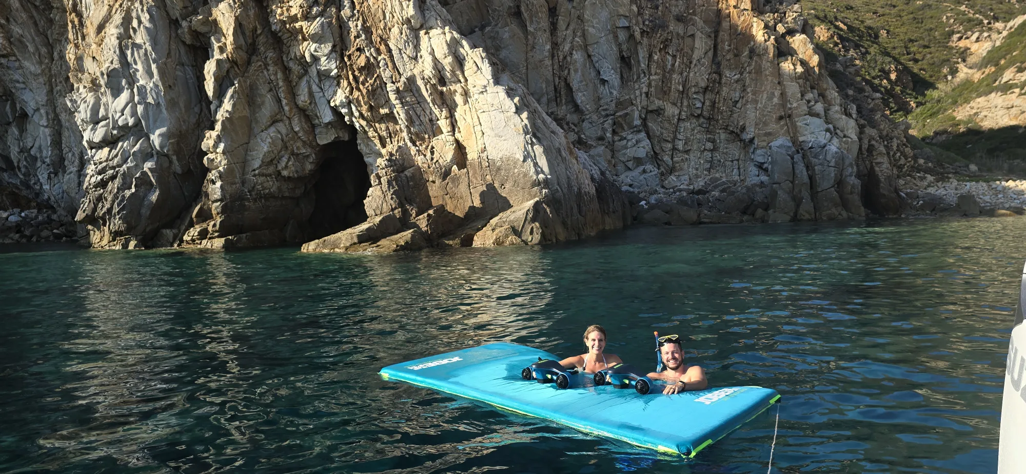 Seabob a bordo dei gommoni Blue Vibes, escursioni Argentario